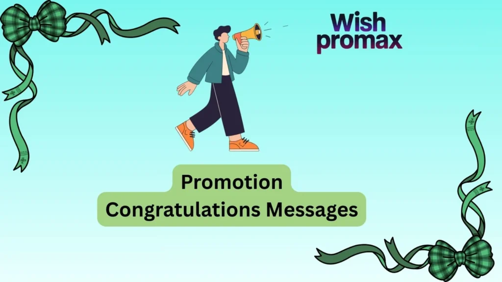 Promotion Congratulations Messages