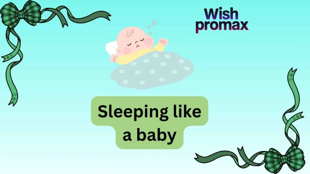 Sleeping like a baby