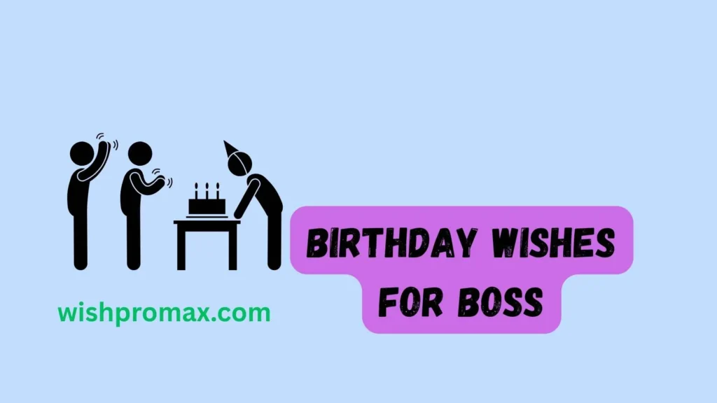 birthday wishes for boss