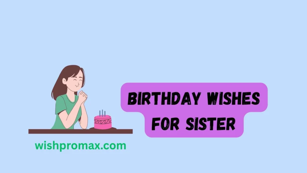 birthday wishes for sister