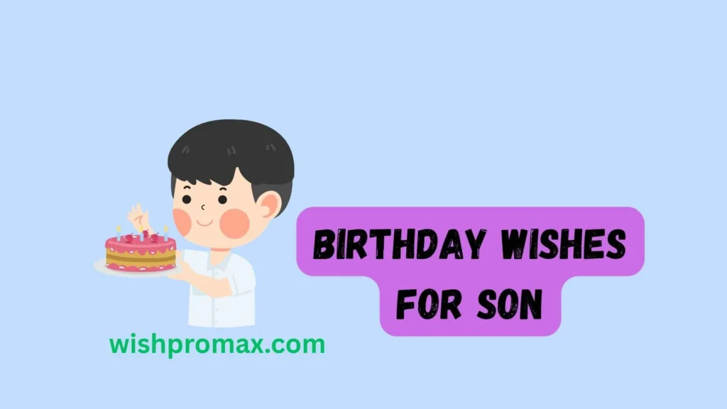 birthday wishes for son