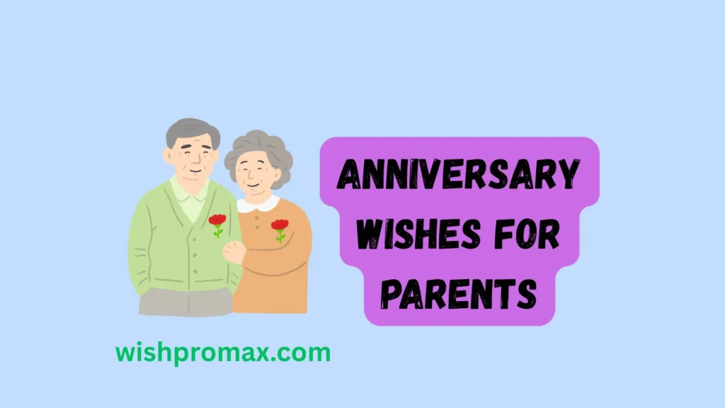 anniversary wishes for parents