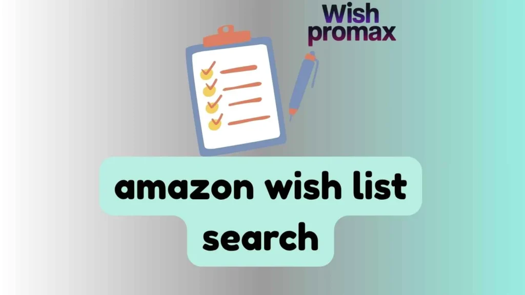 amazon wish list search