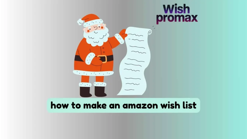 how to make an amazon wish list