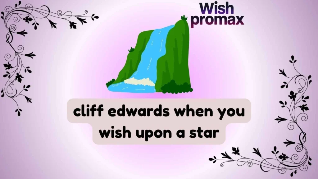 cliff edwards when you wish upon a star