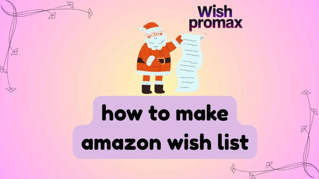 how to make amazon wish list