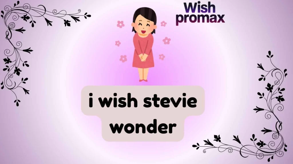 i wish stevie wonder