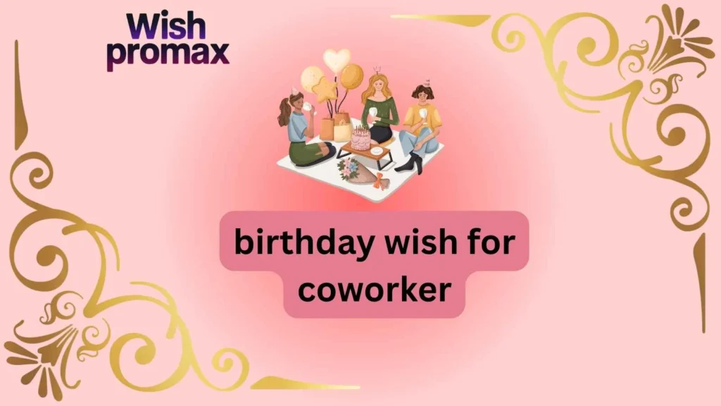 birthday wish for coworker
